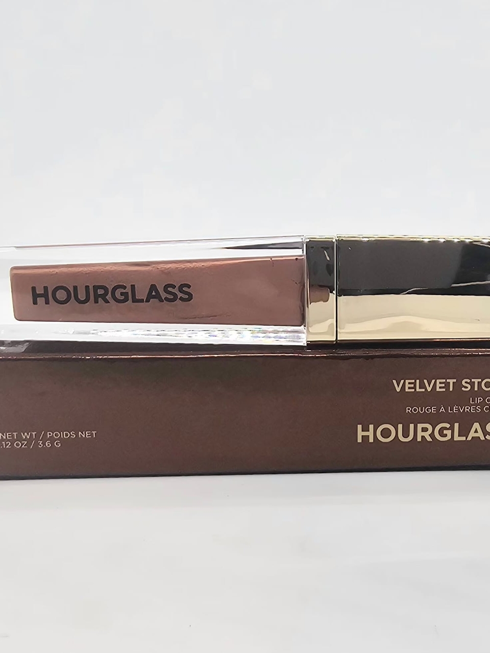 Hourglass Velvet Story Lipstick Cream"Crush" - Metallic Rose Brown